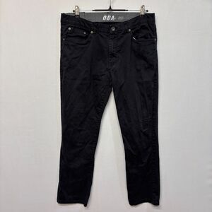 ODA One Day Away Men Regular Fit Pants Size 34x30 Black M298 -14